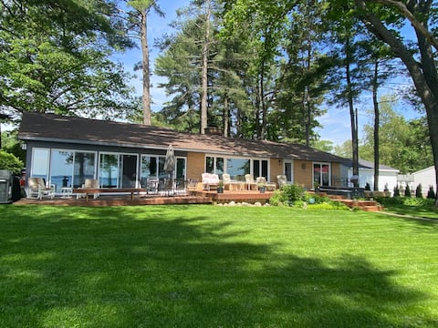 Remodeled 110 Ft of Frontage on Higgins Lake
