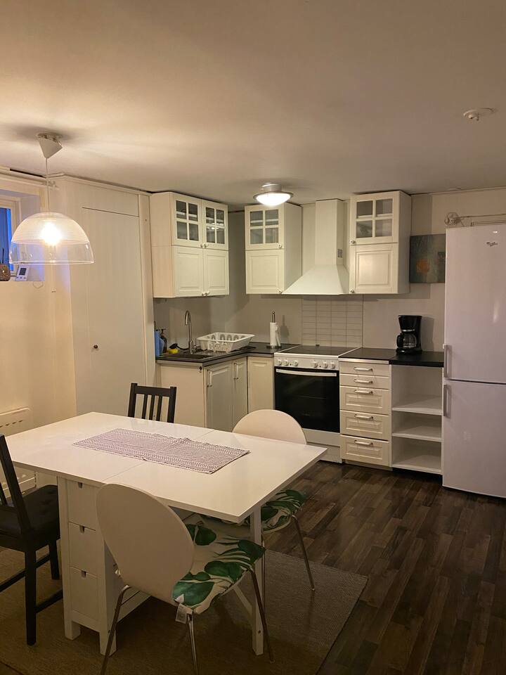 Private apartment. 26 min public transport to city