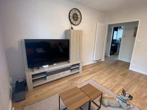 3 room apartment ground floor near Bordeaux