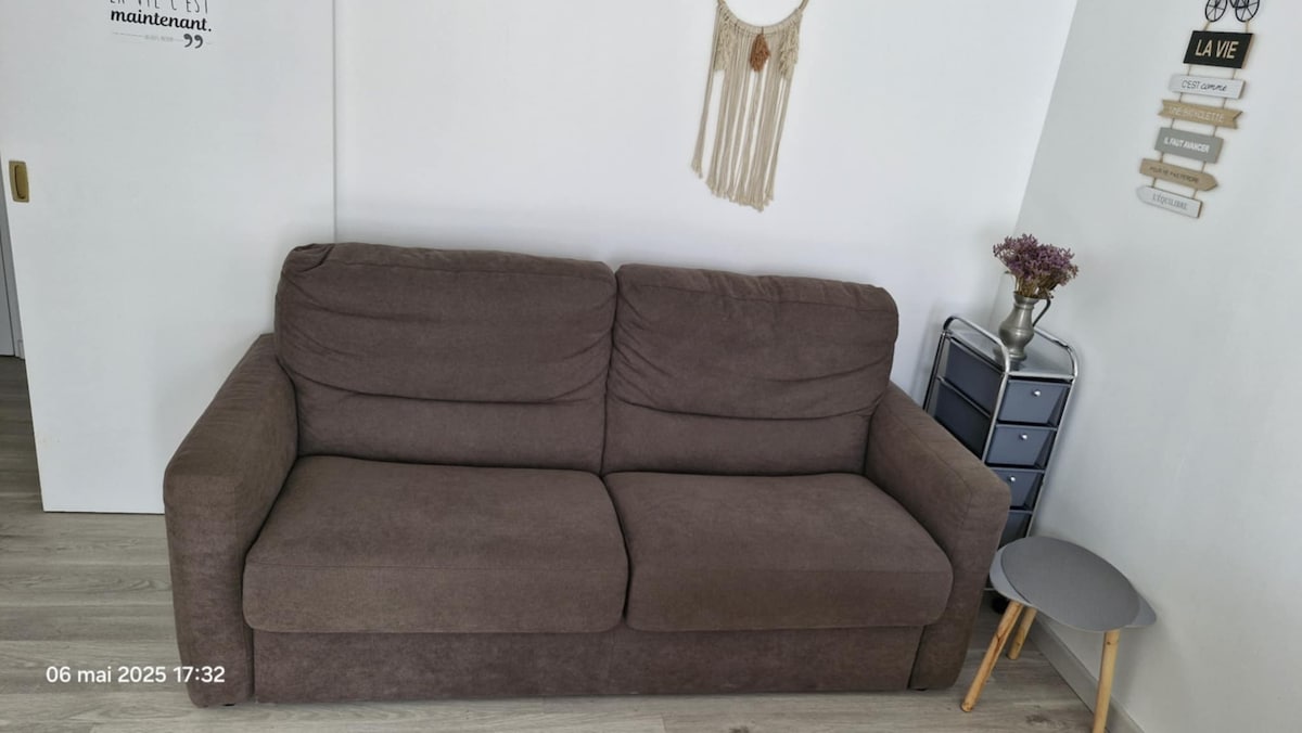 Airbnb performant: HD Wifi, 2 bedrooms, beach 100 m away. à Quend