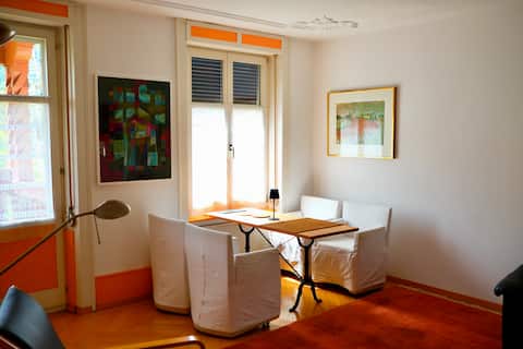 Beautiful apartment opposite Pieterlen train station