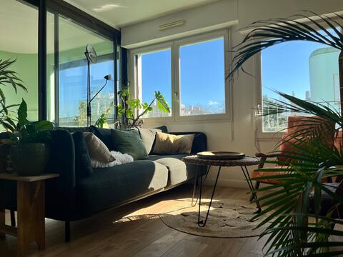 Top performing Airbnb: Spacious and bright apartment. in Rennes
