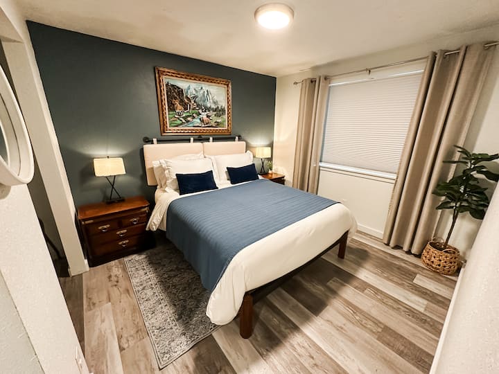 Chambre avec lit queen size