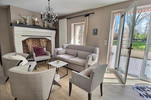 Top performing Airbnb: Domaine du Bal - 9 rooms - Pool - Near Trouville in Touques