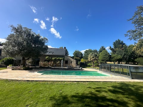 Charming accommodation with pool and garden.