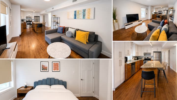 Chic 3br Unit In Dt Ottawa Sandyhill W/ Parking - Gatineau