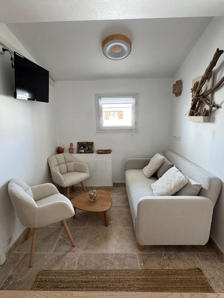 Appartement Climatisé Toit Terrasse à La Mer - Saintes-Maries-de-la-Mer