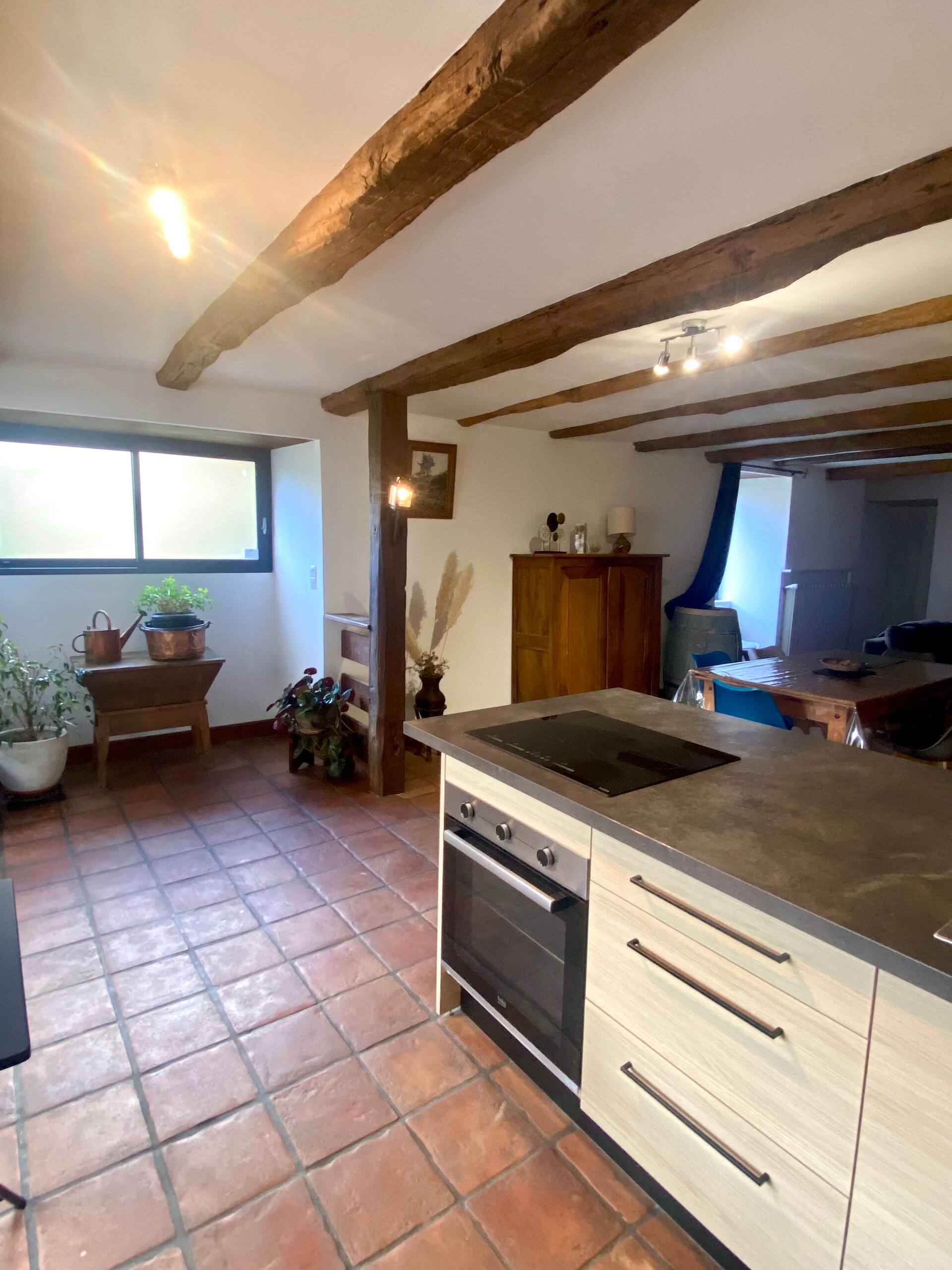 Character apartment in the heart of Aveyron