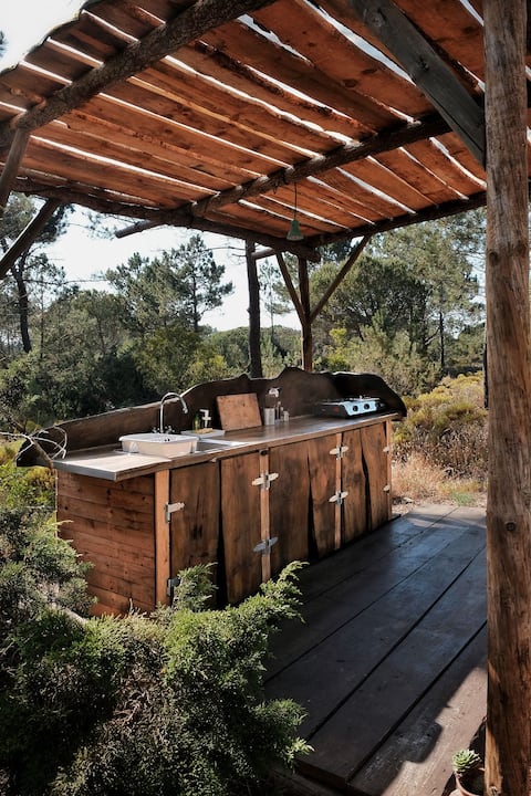 Airbnb em destaque: Eco Dome in the Forest em Rogil