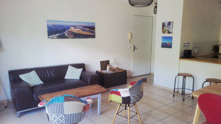 Appartement Avec Jardin Privé - Bassin D'arcachon - Audenge