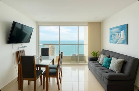 Successful Airbnb property: Seaview, near the historic center, airport in Marbella
