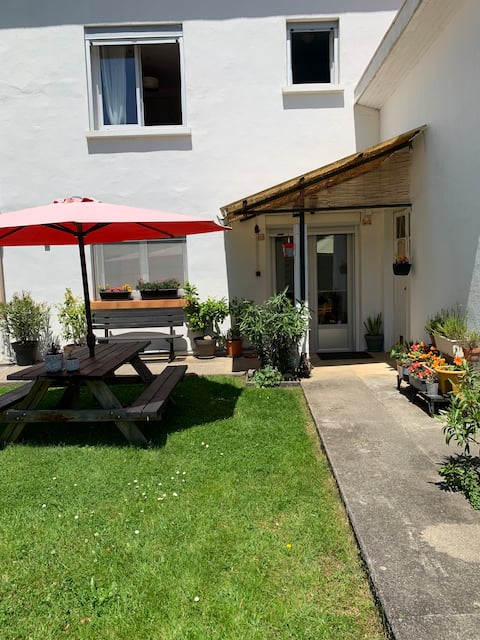 Warm and very quiet accommodation on the ground floor