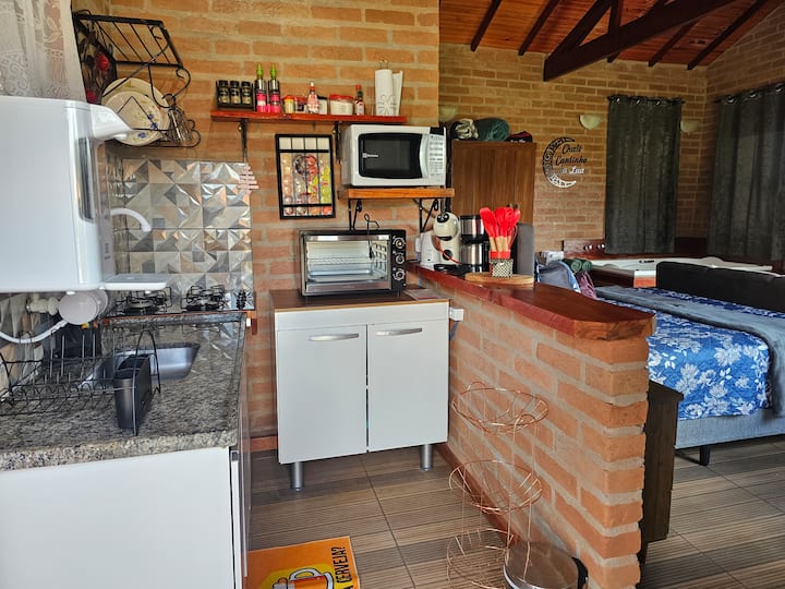 Cantinho Da Lua 1 Hidro C/ Cromoterapia E Piscina - Santo Antônio do Pinhal