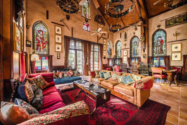 Evermoore Castle | Enchanting Stay w/ River Access gallery image 2