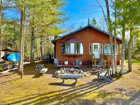 Cabin on Huron Lake with Fire Pit