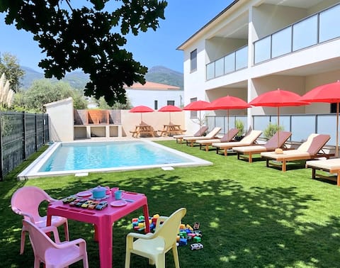 New 3-bedroom with pool in Vescovato Casa L'Alivetu 3