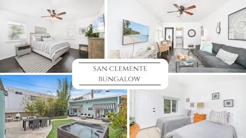 San Clemente Bungalow w/ Spa Close to the Beach