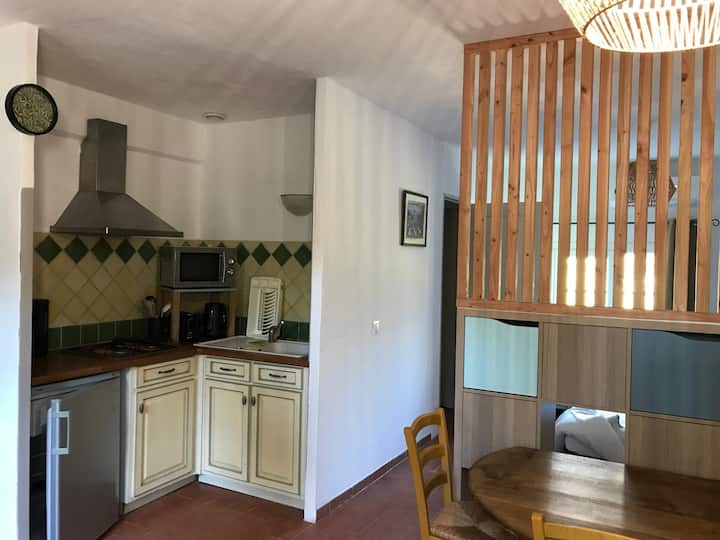 Gîte Basilic Pour 3-4 Personnes Dans Une Oliveraie - Goudargues