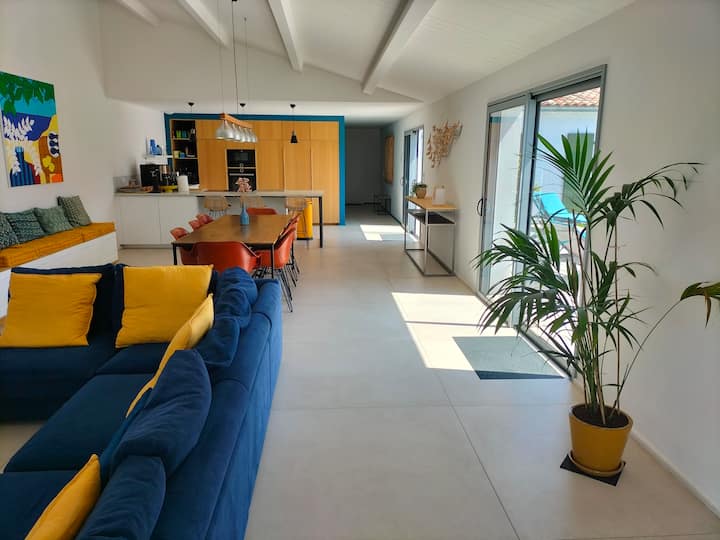 Villa Neuve Avec Piscine - La Flotte