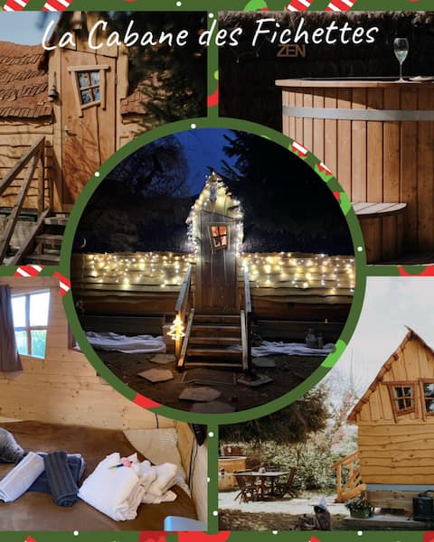 Tiny house and its spa between Loire and Sologne