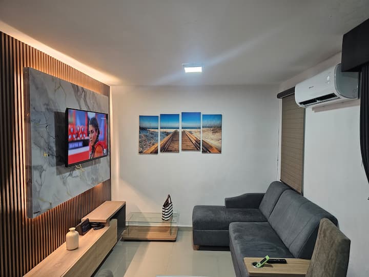 Apt Moderno Cerradura Digital. Piscinas  Balcon. - Barranquilla