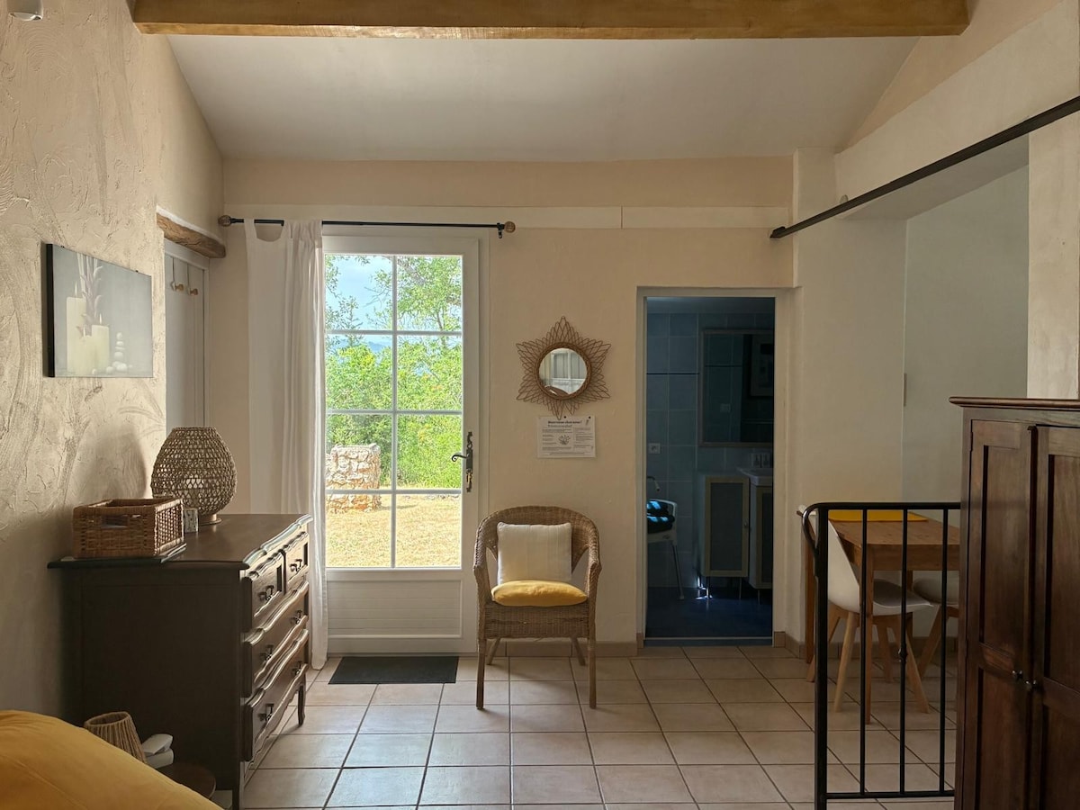 Top Airbnb: Studio in the heart of the Luberon, air-conditioned 5 minutes from the city à Apt