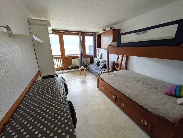 Studio La Mongie Tourmalet Plein Sud - 5 Personnes - Lac de Caderolles