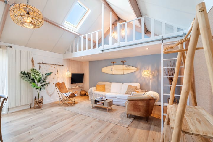 One@sea: Beach Loft Near The Sea. - 바세나르