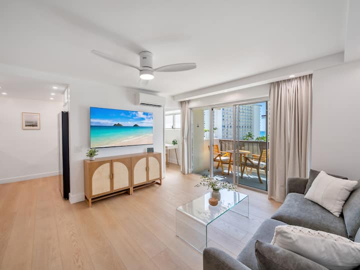 New! Spacious 3br/2ba Peekaboo Ocean View +Parking - Honolulu, HI