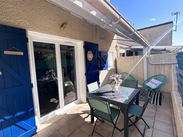 Maison De Vacances 300m De La Plage, Parking, Clim - Saint-Cyprien