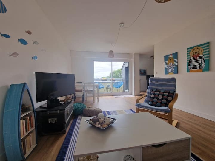 T2 50m2, Parking, 200m Du Port + Linges  + Ménage - Vannes