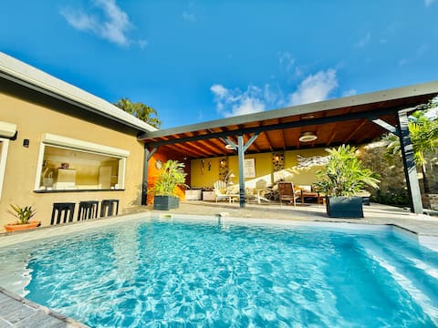 Villa Pampa Pool, Jacuzzi, Pétanque, Beach 200 m away