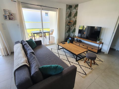 Cozy and warm house.