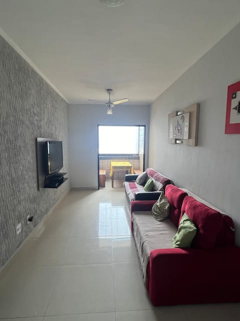Apt in aviation, 1 parking space, balcony sea view