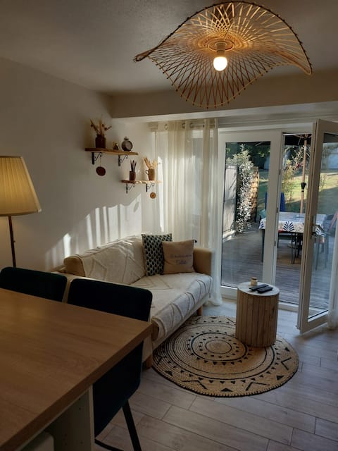 Popular Airbnb listing: Duplex "The Callisto" 450 meters from the Grand Plage. in Saint Brevin Les Pins
