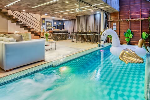 Ultimate 9BR Lleras Mansion W Heated Pool
