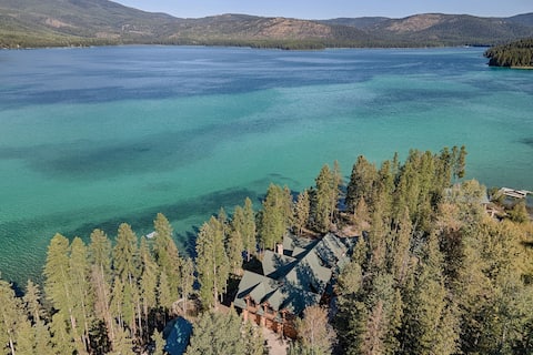 Log Mansion, Hot Tub, Boat Dock, Sleeps 14, Sauna