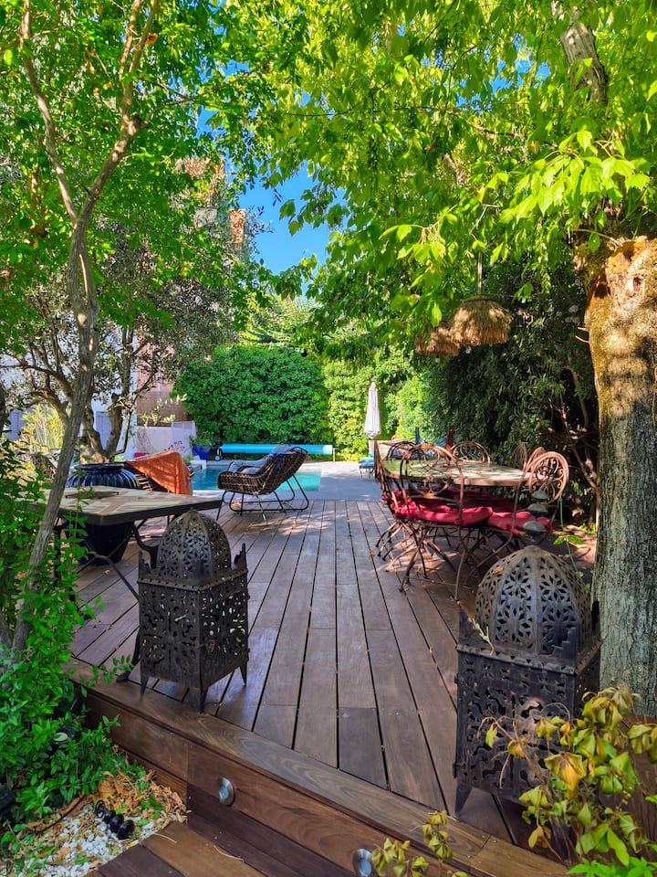 Grande Villa Avec Piscine à 5mn à Pied Du Centre - Aix-en-Provence