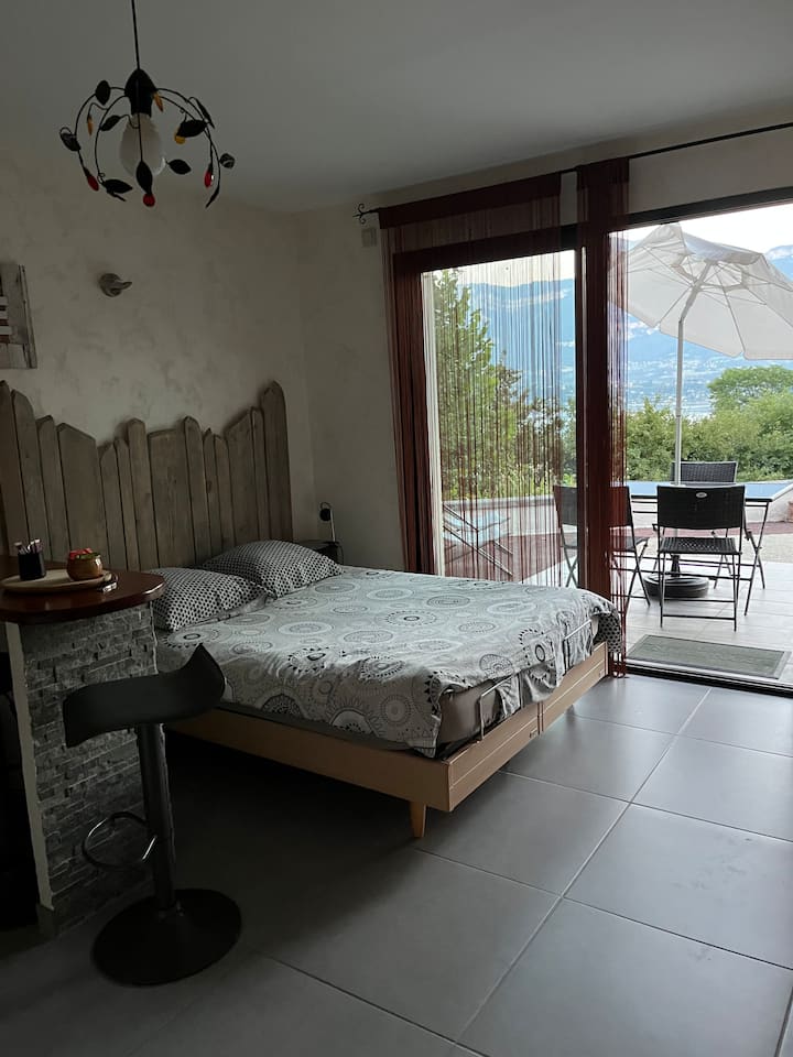 Lac Du Bourget Vue Superbe !Logement Climatisé - Le Bourget-du-Lac