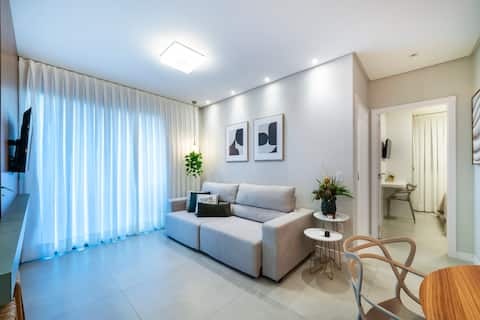 Airbnb em destaque: Comfort and style a few meters from Bombas beach em Bombinhas