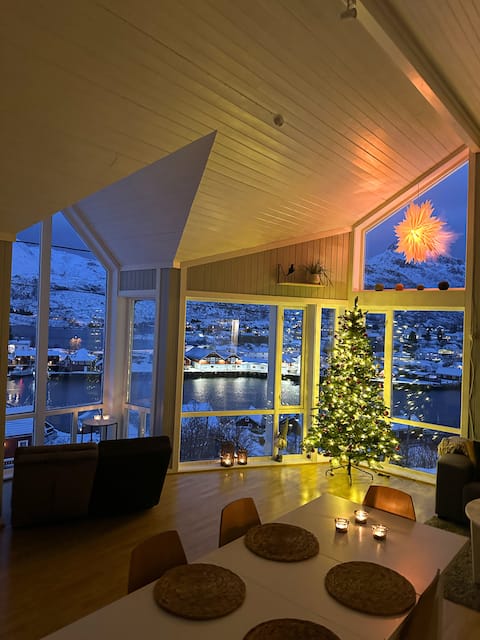 Panorama X Lofoten - near Reine, Hamnøy, Å & ferry