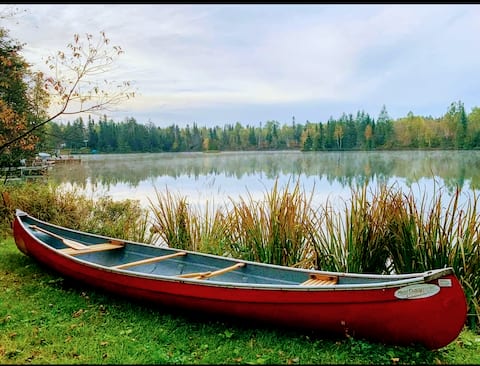 Top performing Airbnb: 4-season chalet at the foot of the mountains in Saint David De Falardeau