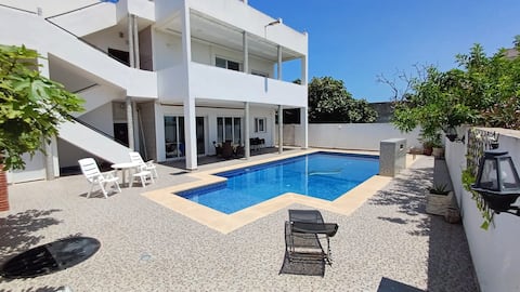 Villawith private pool for celebrations.