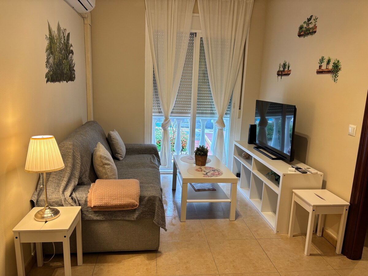 Popular Airbnb listing: Beachfront apartment in El Palo in El Palo