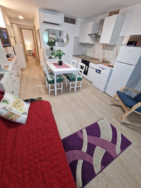 Ground floor apartment charging electric cars