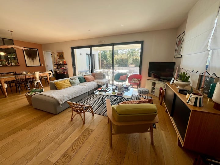 Loue Villa Clim/piscine Capbreton- 6&nbsp;Couchages - Soorts-Hossegor