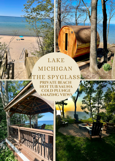 LakeMichigan•Beach•Hot Tub•Sauna•Amazing Views