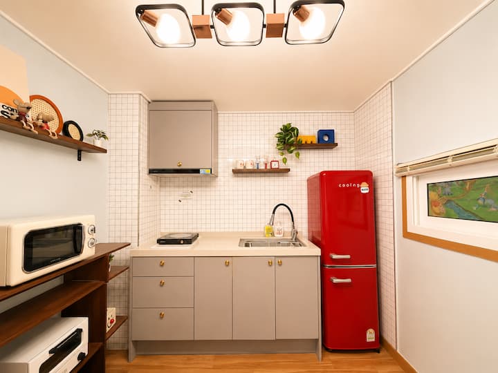 [203] 2room(1bed) Healing Stay, 5min To Terminal - 성건동