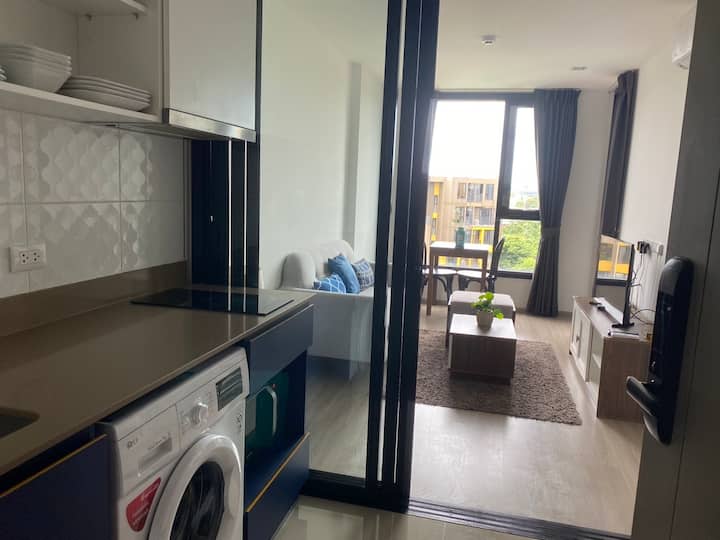 Stylish Condo In Phuket | Pool, Gym & Kitchen Pu03 - Phuket City Eyalet