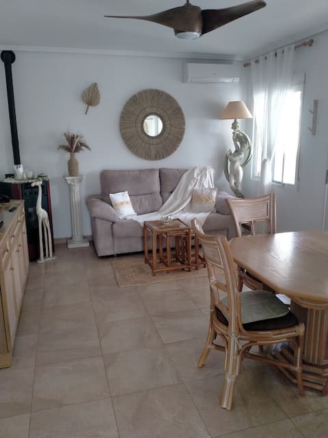 Top performing Airbnb: Apartment in a villa 2 beds, 2 bedrooms in Rojales